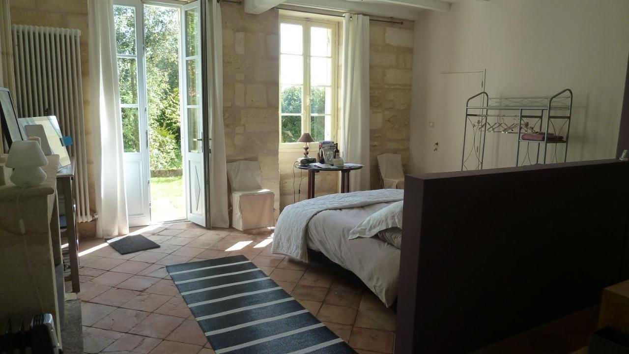 Le Pain De Lune Gite Et Chambre D'Hotes Avec Piscine Bourg-sur-Gironde Exterior foto